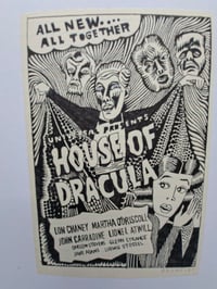Image 6 of House of Dracula - Original drawing
