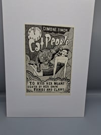 Image 3 of Cat People - Original drawing