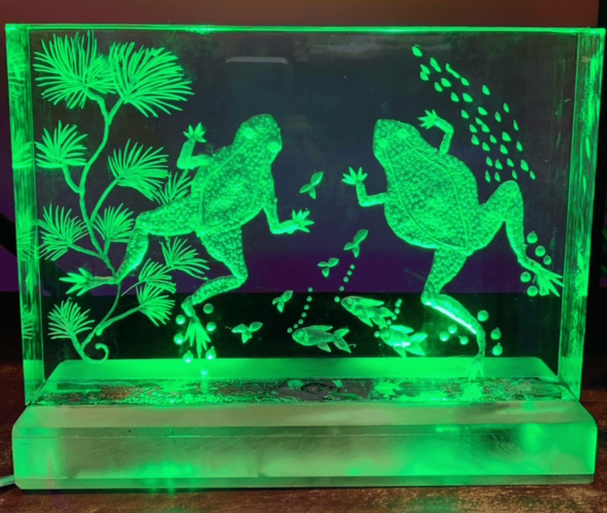 Image of Light Up Lucite Aquariums- custom order only
