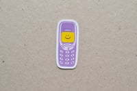 Image 3 of Brick Phone Smiley Sticker