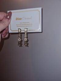 Image 1 of Dior drop earrings 