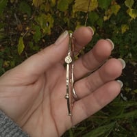 Image 3 of Made to order 9ct gold or silver spiral bangle