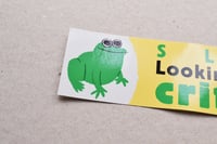 Image 3 of 'Looking Out for Critters' Bumper Sticker 