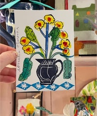 Image 1 of Pewter Jug / handmade print 