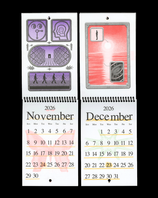 Dream Whirled 2026 Calendar