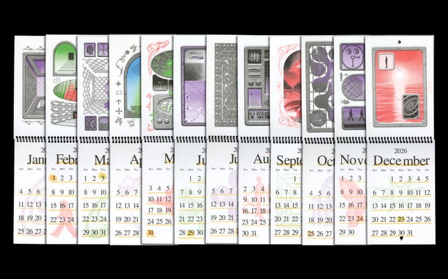 Dream Whirled 2026 Calendar