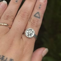 Image 2 of Ready to ship size O lion seal ring