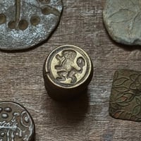 Image 5 of Ready to ship size O lion seal ring