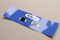 Image 4 of 'Hi there!' Bumper Sticker 