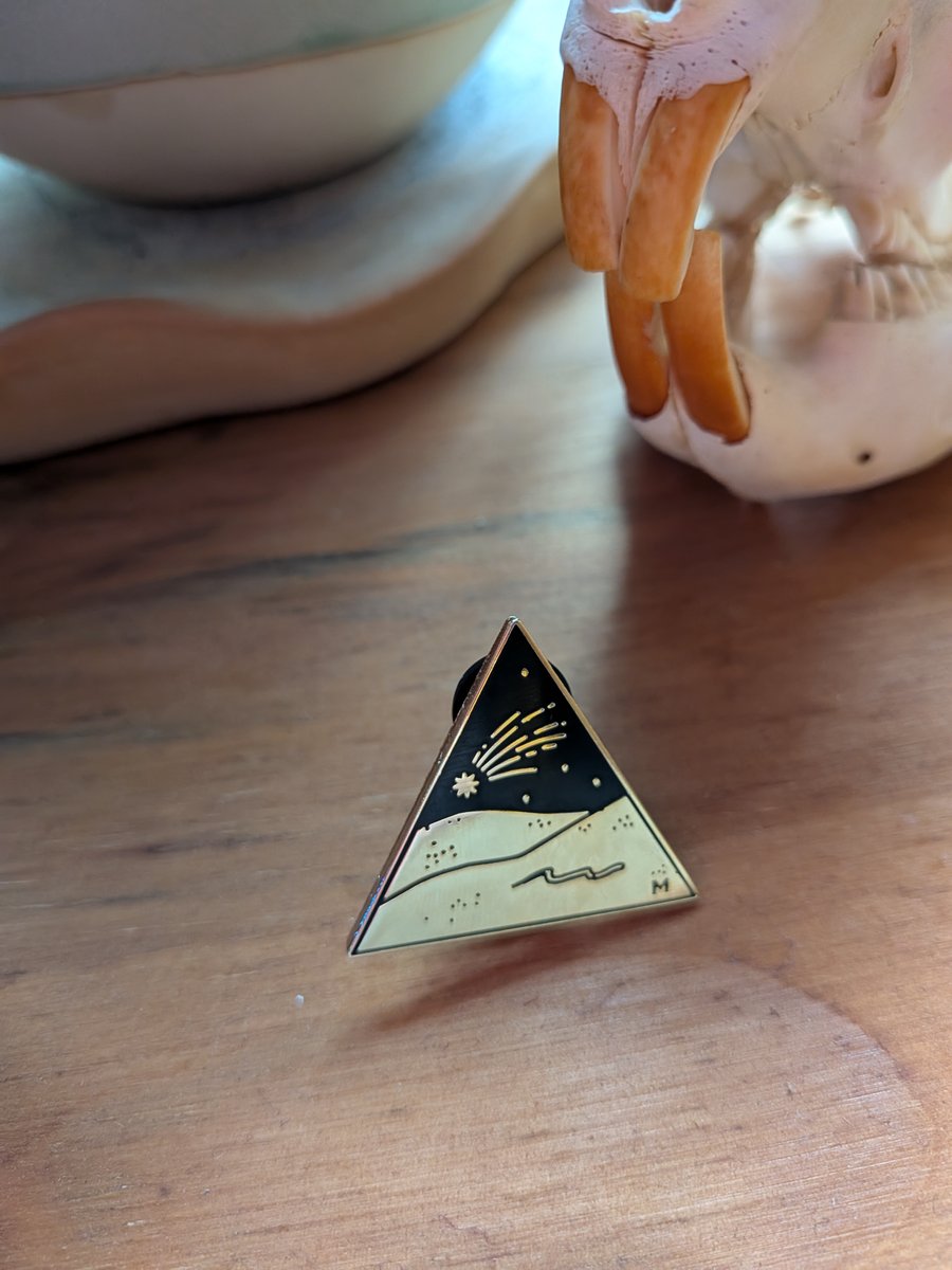 Patreon leftover "M" Pin