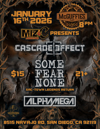 Some Fear None Tour | McGuffies | Friday Jan 16