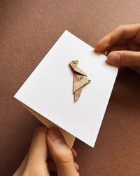 Image 5 of ORIGAMI SPARROW CARD (Fundraiser for Wild Bird Fund + Pathways Program)