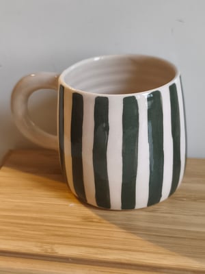 Image of  Petite  tasse anse rayures
