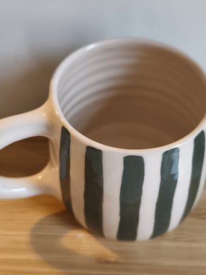 Image of  Petite  tasse anse rayures