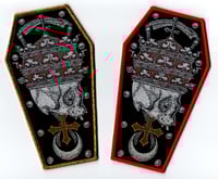 Crowned Skull Coffin Patch