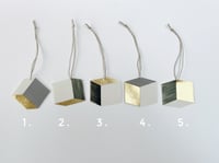 Image 2 of Decorations with gold leaf. 5.5cm