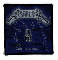 Image 1 of Official Metallica - Ride The Lightning Patch
