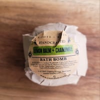 Image 4 of Lemon Balm + Chamomile Bath Bomb