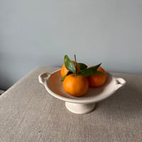 Image 4 of White Crackle Dish 