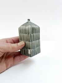 Image 5 of Rectangle vessel with brush stroke 9cm