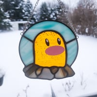 Light Blue Diglett Suncatcher