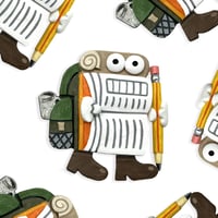 Image 1 of UGLY TOURIST FRIDGE MAGNET