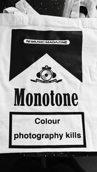 Monotone Tote Bag - Cigarette Pack