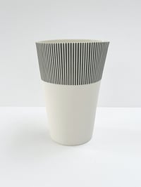 Image 1 of Vessel with stripes 11.5cm