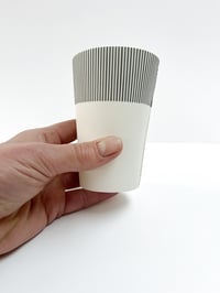 Image 5 of Vessel with stripes 11.5cm