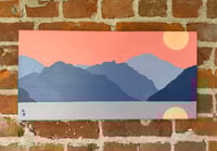 British Columbia Moonset