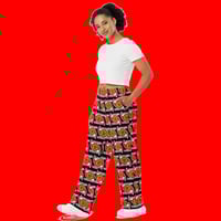 Image 5 of THE WEATHER IS HAPPENING UNISEX WIDE-LEG PANTS