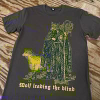 Image 2 of Wolf leading the blind (Walnut)