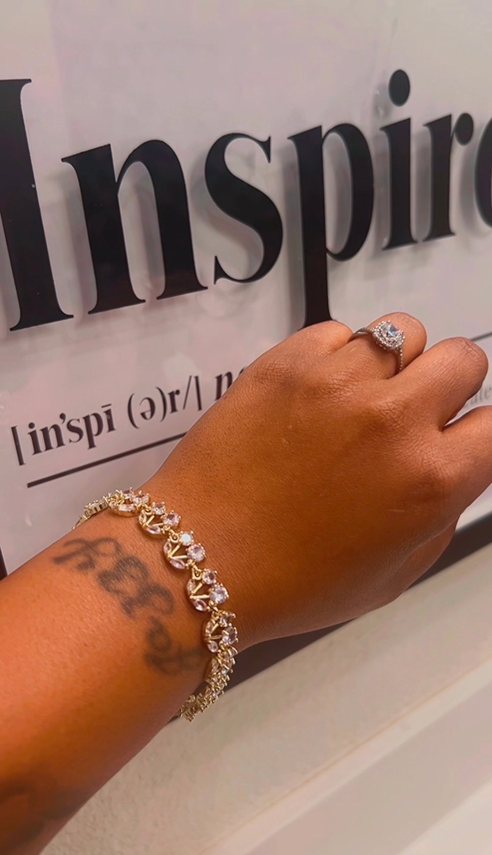 Image of Cherry Bracelet - Clear 