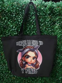Image 1 of Tote bag porque lo digo yo y punto 