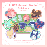 Image 1 of ALNST Bunakt Garden Stickers