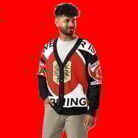 Image 9 of THE WEATHER IS HAPPENING KNITTED CARDIGAN