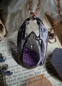 Image 2 of Dragon Jawbone & Fluorite Amulet