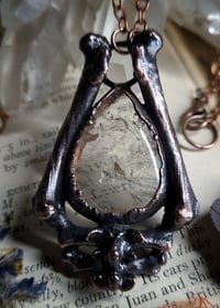 Image 3 of Dragon Bone & Quartz Amulet