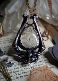 Image 5 of Dragon Bone & Quartz Amulet