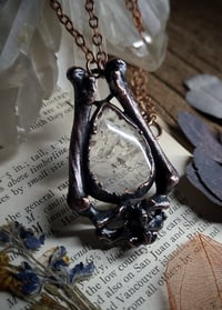 Image 2 of Dragon Bone & Quartz Amulet
