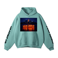 Image 1 of COOKIN' UP MPLS Blue Green Hoodie