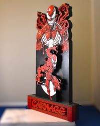 Image 3 of Carnage Hand Crafted 3D Wooden Diorama Wall Décor