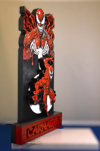 Image 4 of Carnage Hand Crafted 3D Wooden Diorama Wall Décor