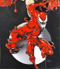 Image 5 of Carnage Hand Crafted 3D Wooden Diorama Wall Décor