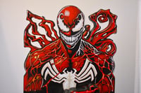 Image 10 of Carnage Hand Crafted 3D Wooden Diorama Wall Décor