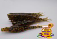 Image 8 of 5" Split Tail Jerk Bait (8pk) (Various Colors)