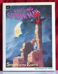 Image 1 of 1990 Amazing Spider-Man Graphic Novel “Spirit of the Earth” Signed HC with Original Dust Jacket