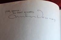 Image 13 of 1990 Amazing Spider-Man Graphic Novel “Spirit of the Earth” Signed HC with Original Dust Jacket