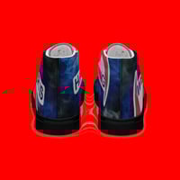 Image 6 of THE WEATHER IS HAPPENING WOMEN'S HIGH TOP CANVAS SHOES