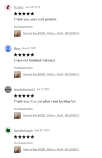 Image 9 of Welding Cap - Old School * One Size Fits Most - PDF Download